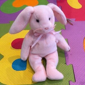 Ty Soft Pink Bunny Plush